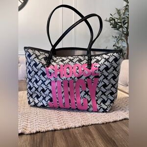 VINTAGE Y2K JUICY COUTURE SCOTTIE CHOOSE JUICY TOTE